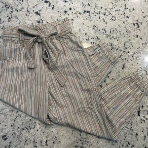 ✨NWOT✨American Eagle Striped Linen Pants